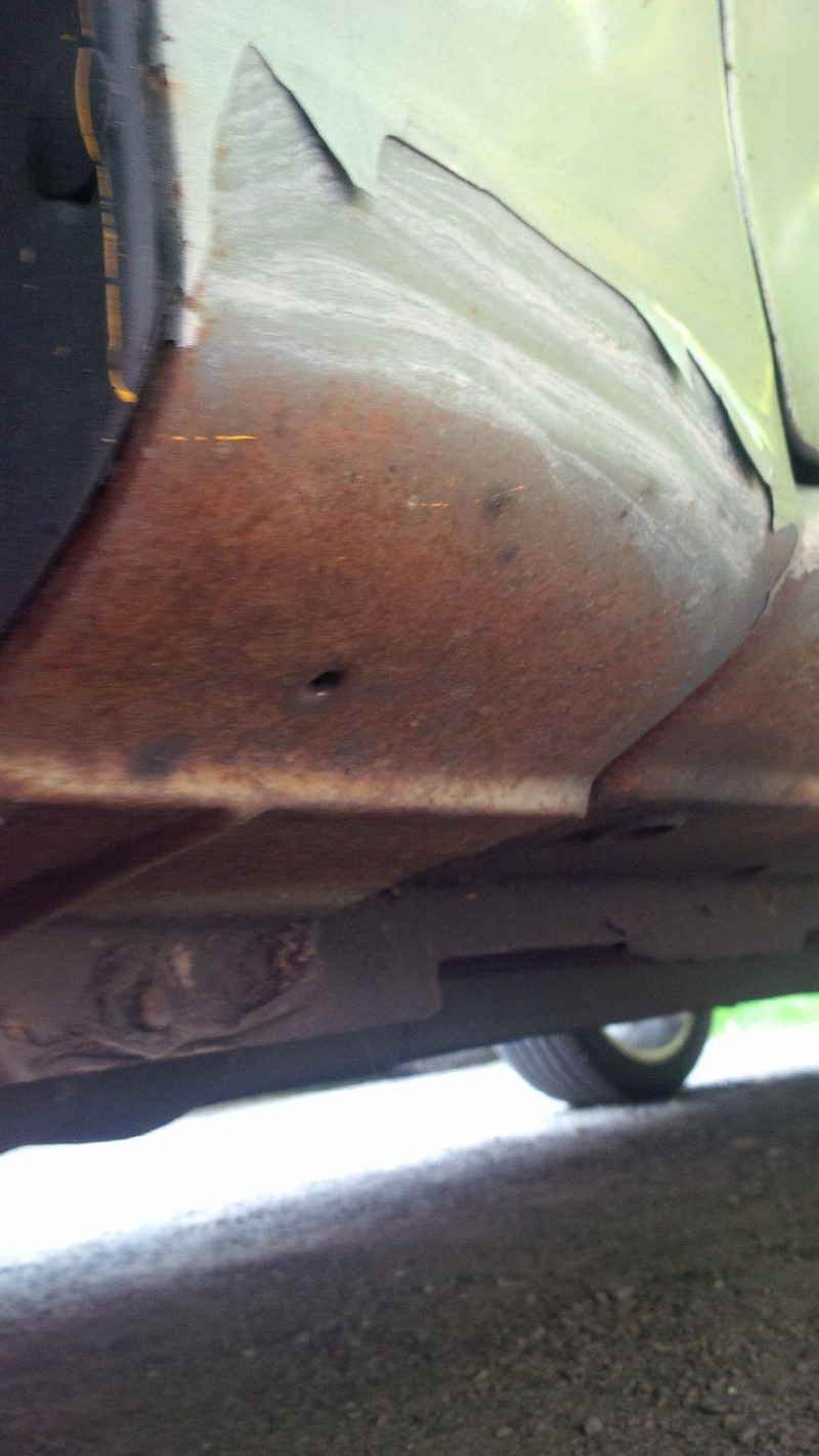 Illustration for article titled We grinding: 2003 Cavalier Rust Repair